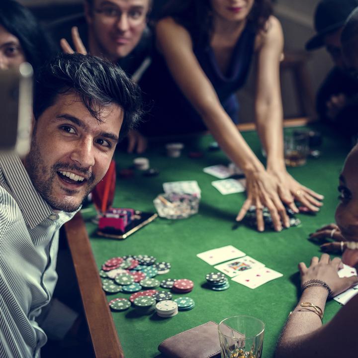 Productafbeelding Relaxdays Poker geval (Meertalig)