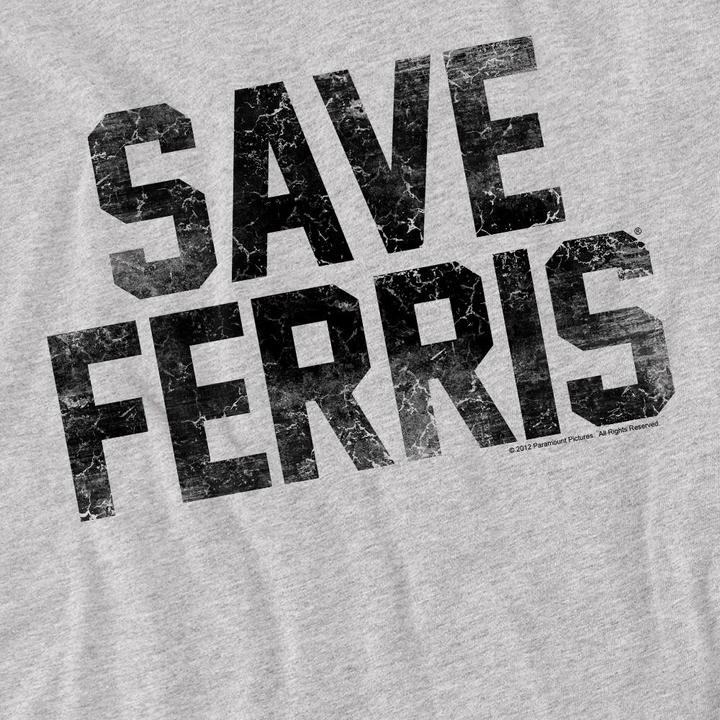Immagine prodotto Ferris Bueller´s Day Off Ferris Bueller's Day Off Save Ferris Maglietta Uomo (M)