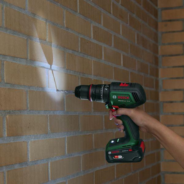 Produktbild Bosch Home & Garden Akku-Schlagbohrmaschine AdvancedImpact 18V-80 QuickSnap, Aufsätze