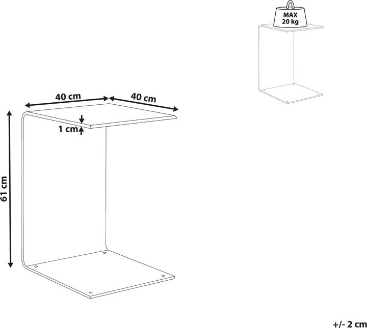 Image du produit Beliani Lourdes