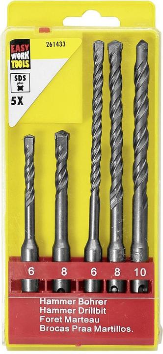 Immagine prodotto Easy Work Set di trapani a percussione SDS (10 mm, 6, 8)