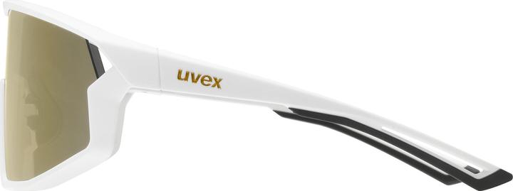 Actual product image Uvex Sports Skyryse (White Matt, Mirror Gold)
