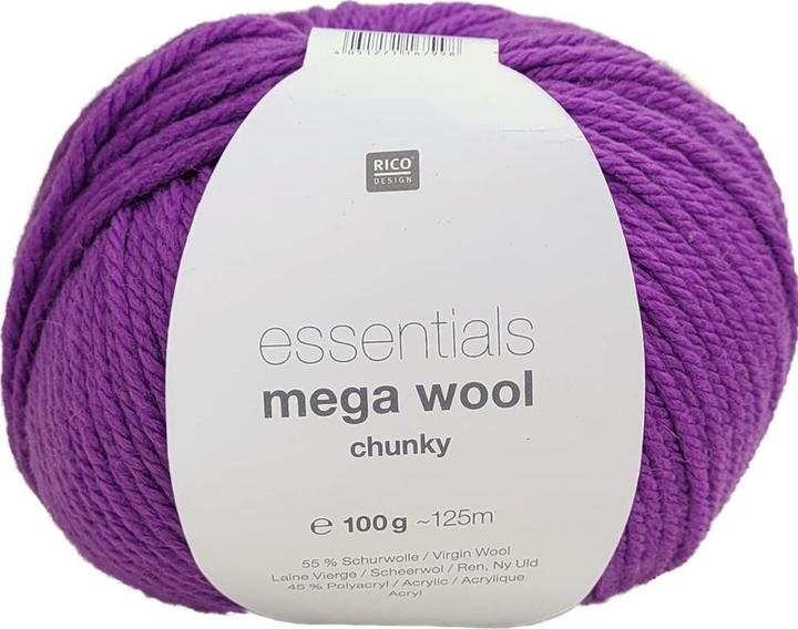 Actual product image Rico Design Essentials Mega Wool Chunky, 100 g (125 m)