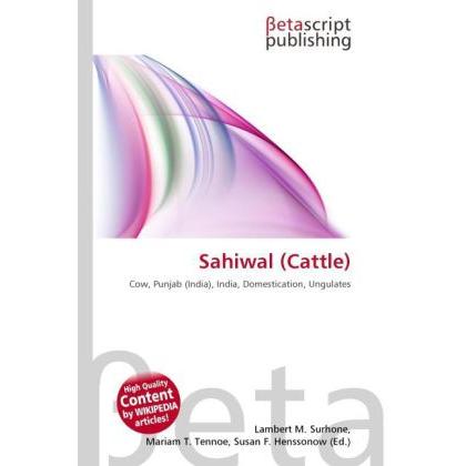 Sahiwal (Cattle), Fachbücher