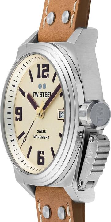 Produktbild TW-Steel TW1100 Canteen Herrenuhr 42mm 10ATM (Analoguhr, 42 mm)