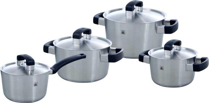 BK Conical Cool - 4-dlg kookset (B4385004) (Kochtopf, Edelstahl, 16 x 18 cm)