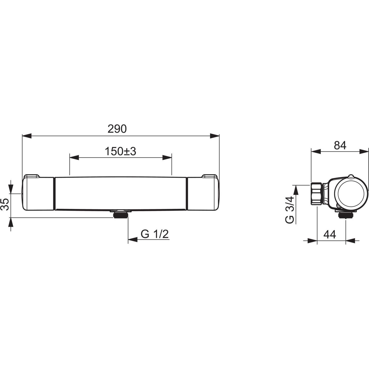 Thumbnail - Oras, Badarmatur, Nova 7460, Waschbecken, Messing, Chrom