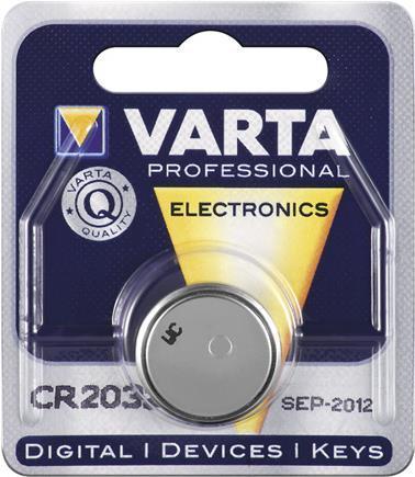 Varta ® Lithium button cell, CR2032 (CR2032)