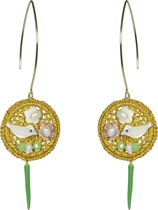 Immagine prodotto Uzurii Orecchini d'oro Little Dreamcatcher (Argento 925)
