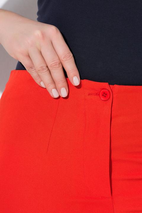 Produktbild Ulla Popken Hose, gerades Bein, Elastikbund, Stretch (42)