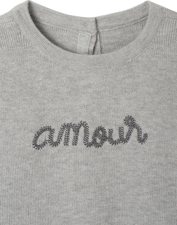 Produktbild Vertbaudet Flauschiger Baby Pullover AMOUR (68)