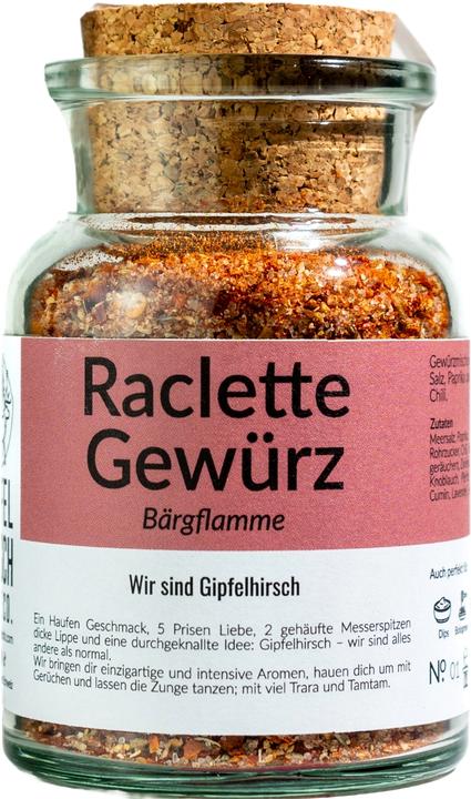 Gipfelhirsch Raclette Fondue Gewürz Bergflamme (95 g)