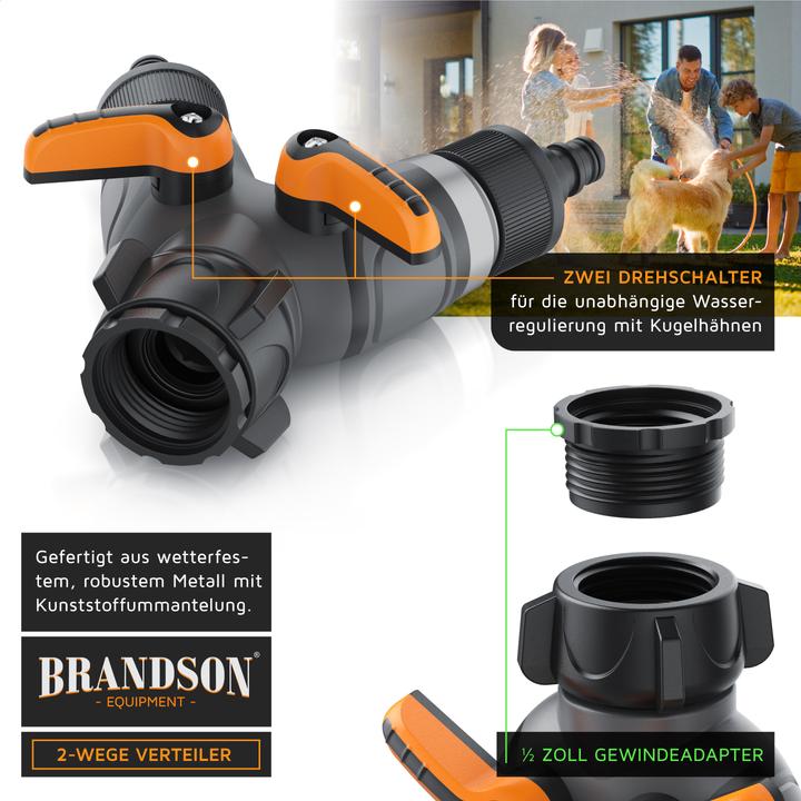 Produktbild Brandson 2-Wege Verteiler (2 Wege Verteiler)