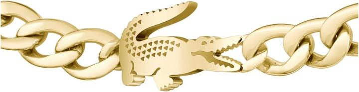 Immagine prodotto Lacoste - WomenÂ's gold-plated bracelet Crocodile 2040374 (Acciaio inossidabile)