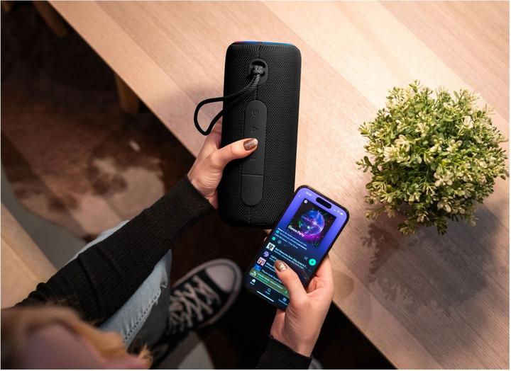 Actual product image Sencor SIRIUSAXI B Bluetooth speaker, power 30 W, LED, TWS