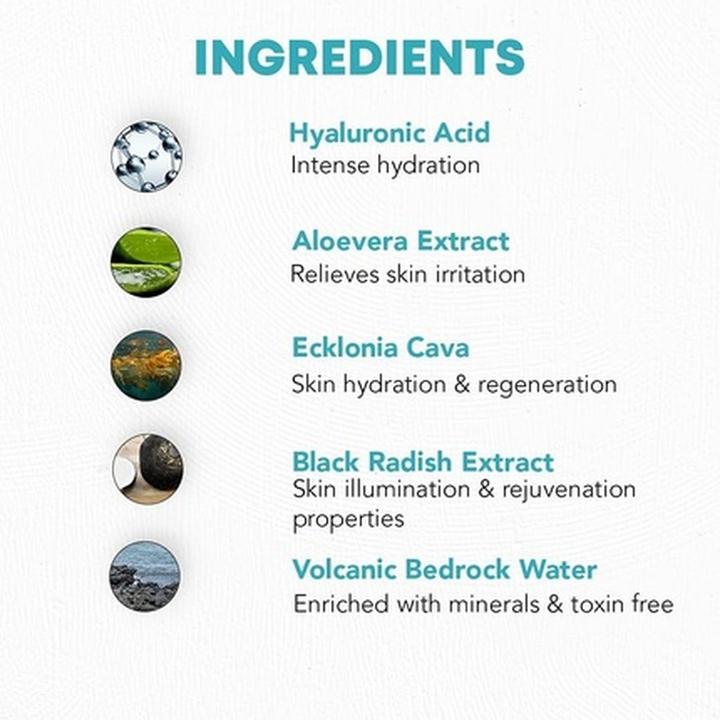 Immagine prodotto Accoje Tonico idratante all'acqua 130ml Made in Corea (Mousse detergente, 130 ml)