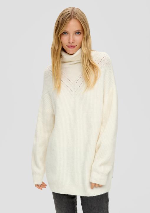 Actual product image s.Oliver Strickpullover Strickpullover aus Wollmix (XL)