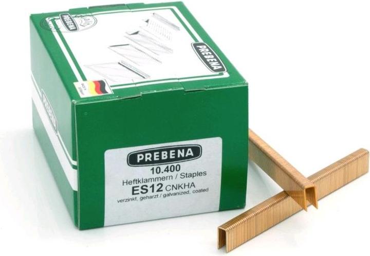 Actual product image Prebena Staples galvanised resinated12 mm