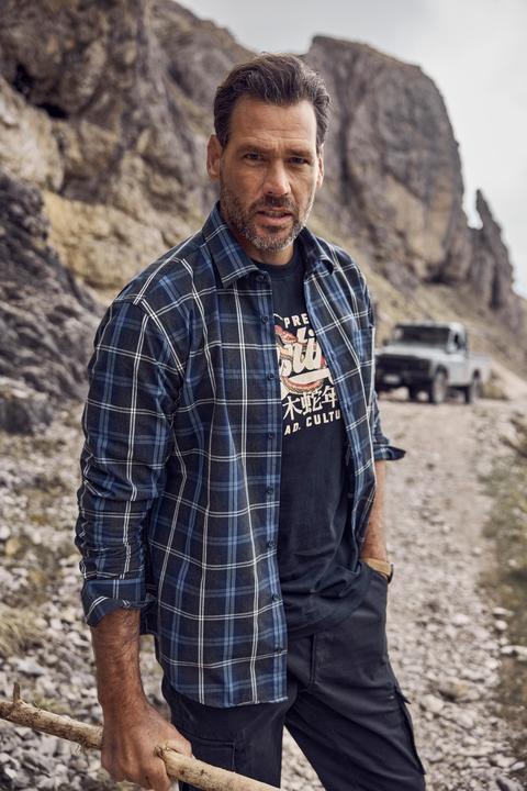 Produktbild JP1880 T-Shirt, Halbarm, Brustprint (XXL)
