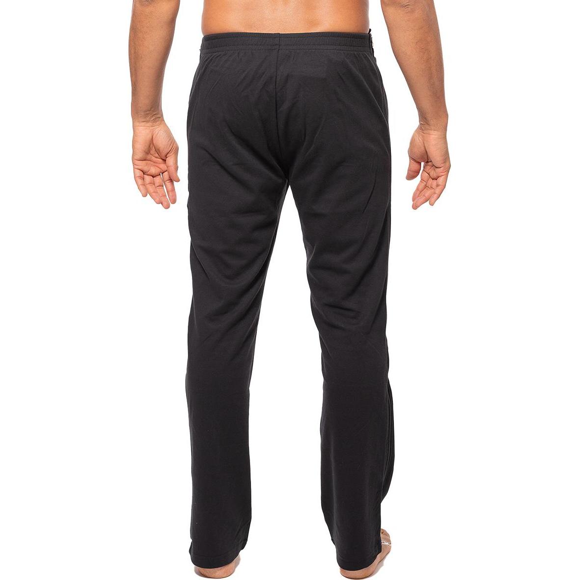 Thumbnail - Hajo, Herren, Pyjama, Jogginghose Homewear Bequem sitzend - 16207, Schwarz, (50)