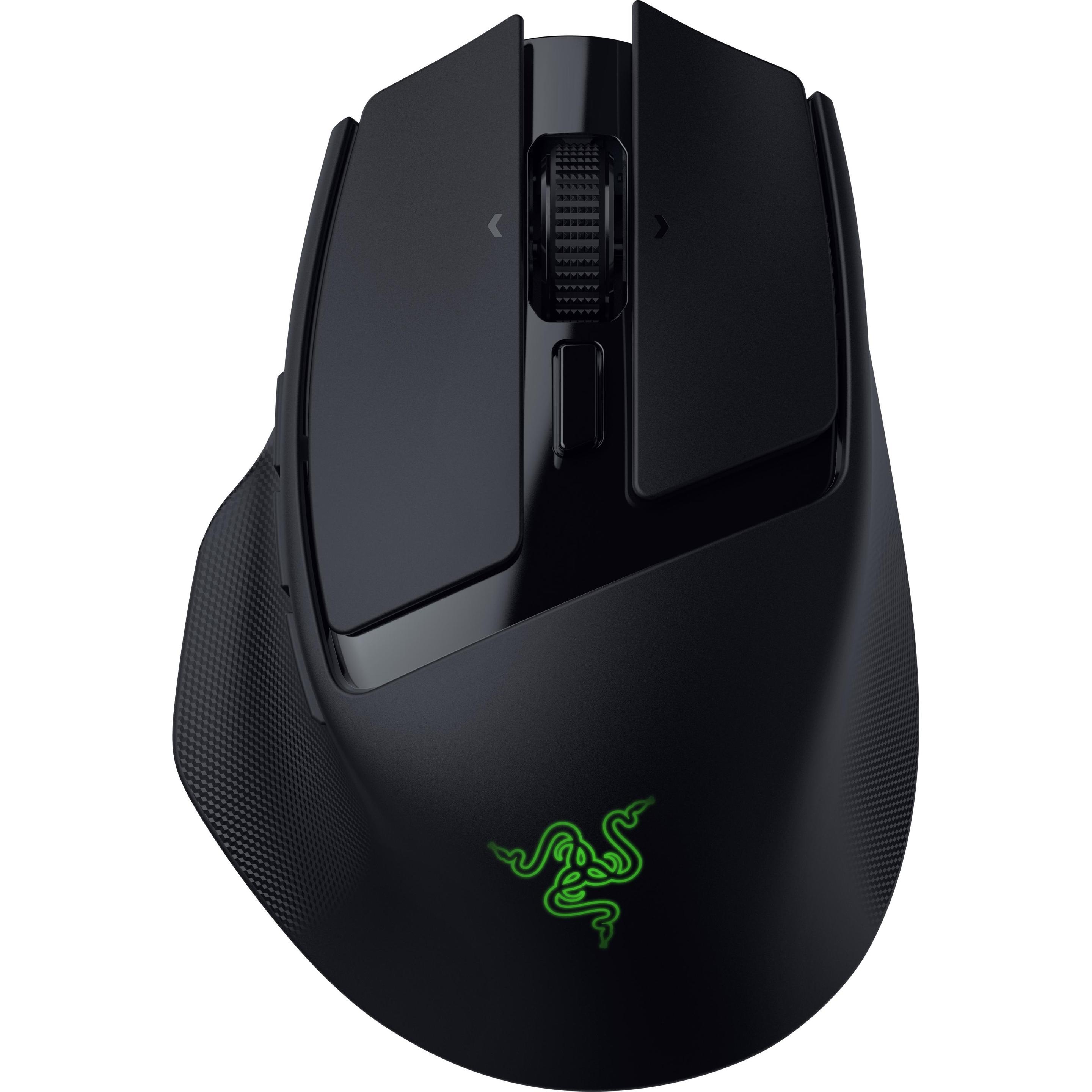 Razer Basilisk Mobile Schwarz - Portable Ergonomische Gaming Maus (Kabellos), Maus, Schwarz