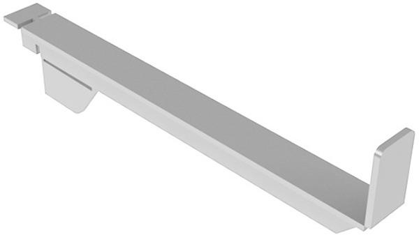 Steck Bracket light with nose 50 mm holes ø 5 mm for shelving systems