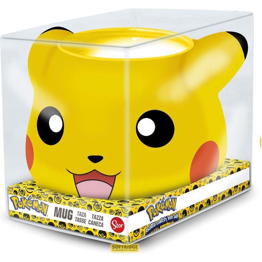 Stor, Tasse, POKEMON - Pikachu - Mug 3D - 475 ml (500 ml, 1 x)