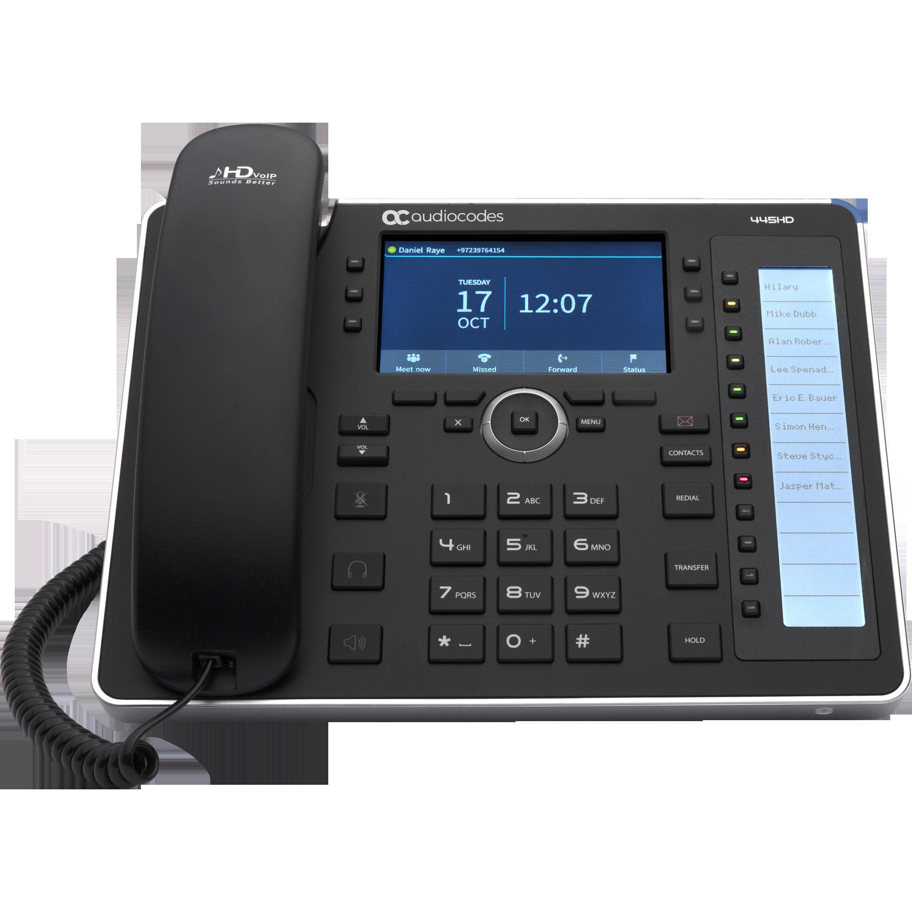 Snom Bureautelefoon D335, Telefoon, Zwart