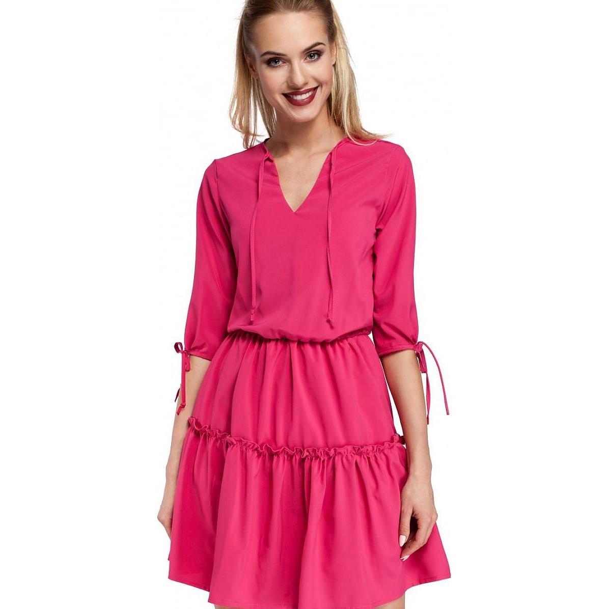 Made of Emotion, Damen, Kleider, Alltagskleid Moe, Rosa, (L)