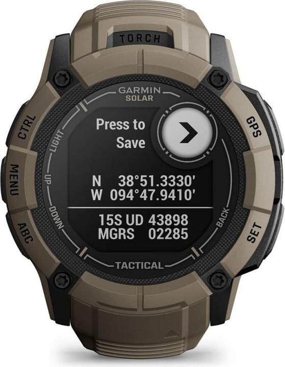 Produktbild Garmin Instinct 2X Solar - Tactical Edition (50 mm)