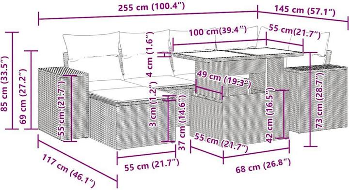 Produktbild vidaXL Veda