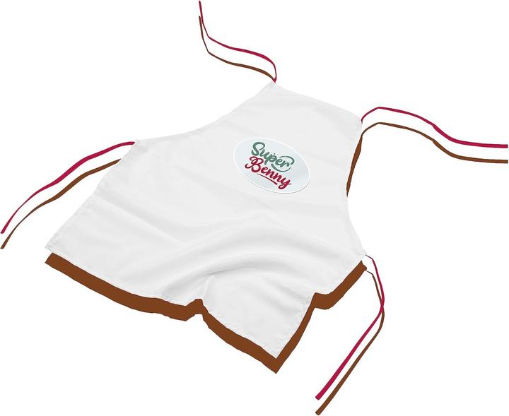 Actual product image Smoby Super Benny Kitchen of Delights with 32 accessories. Including Super Benny's apron, a recipe book