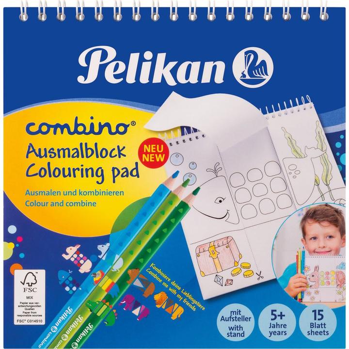 Actual product image Pelikan Coloring set Combino 812726 2-piece (Multicoloured, 12 x)
