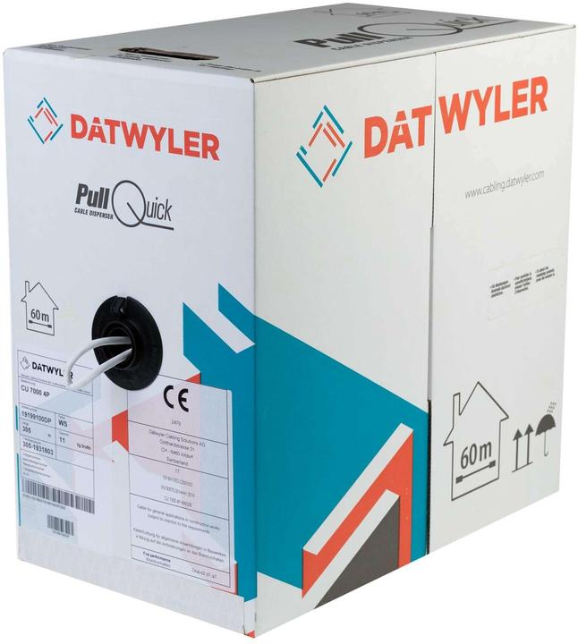 Actual product image Dätwyler Network cable (S/FTP, CAT7, 305 m)