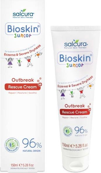 Produktbild Salcura Skincare Bioskin Junior Outbreak Rescue Cream Creme für Babys 150 ml