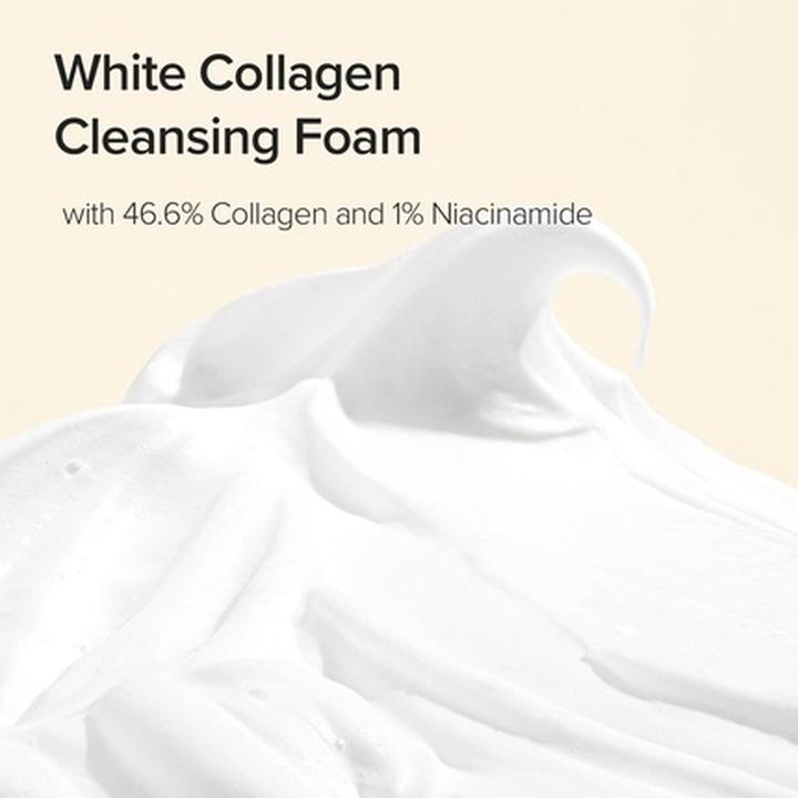 Actual product image Mary&May MARY & MAY White Collagen Cleansing Foam, 150 ml (Cleansing Foam, 150 ml)