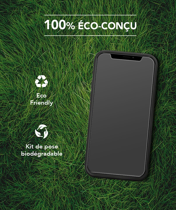 Produktbild Just Green Bio Screen Protector (1 Stück, Apple iPhone 12 Pro)