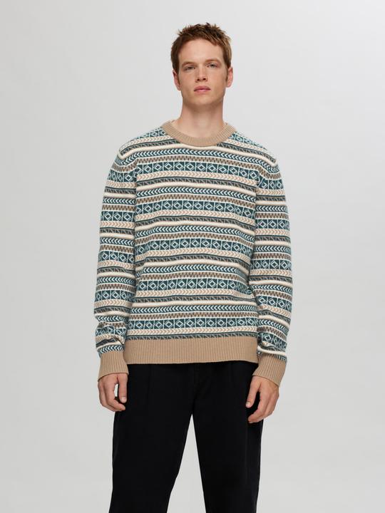 Image du produit Selected Pull en maille à manches longues (XL)