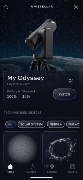 Actual product image Unistellar Odyssey