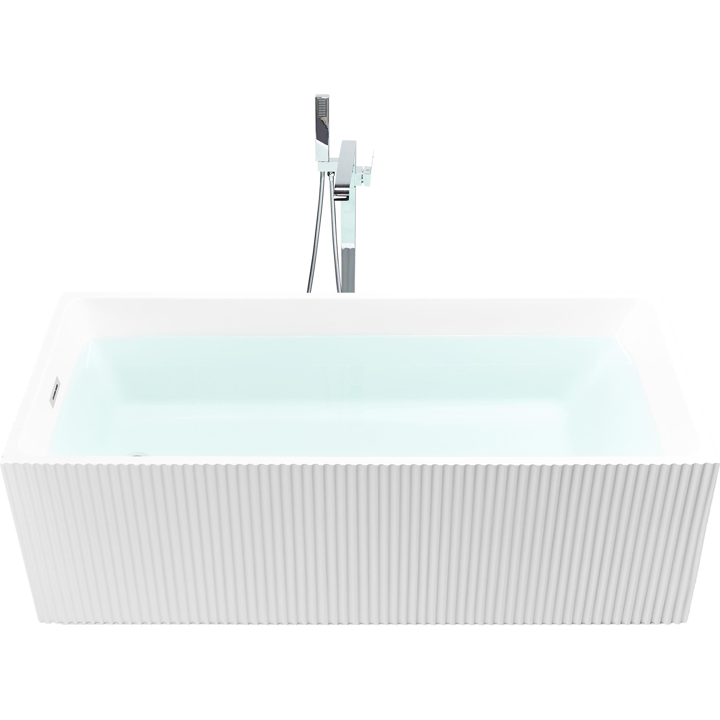 Beliani, Badewanne, Gocta (280 l, 81 cm)