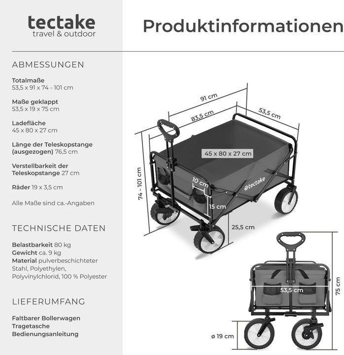 Actual product image tectake Leon