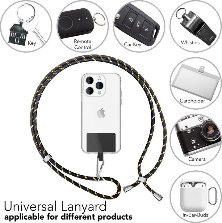 Produktbild Nalia Universal Handykette zum Umhängen mit Pad