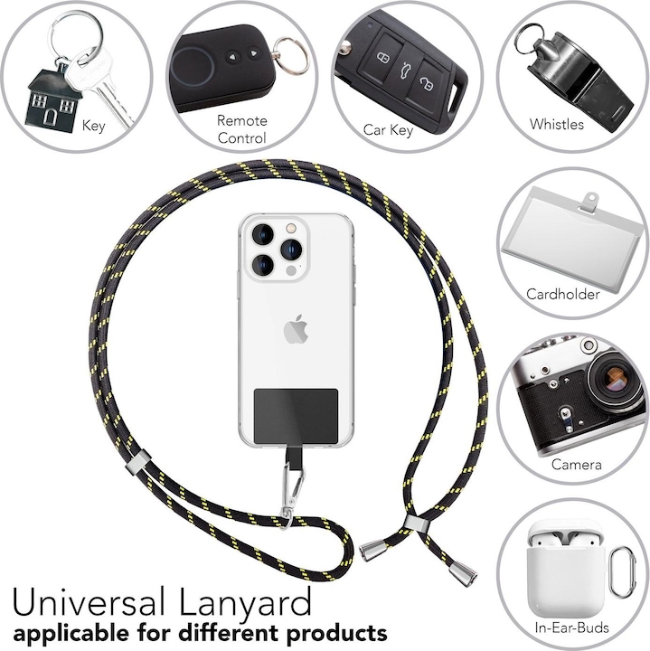 Productafbeelding Nalia Universele mobiele telefoonketting met pad