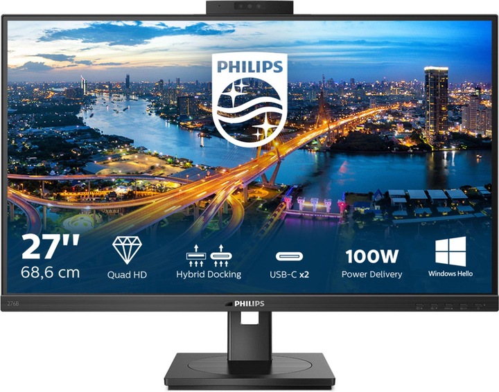 Produktbild Philips MMD-MONITOREN & DISPLAYS 276B1JH (2560 x 1440 Pixel, 27")