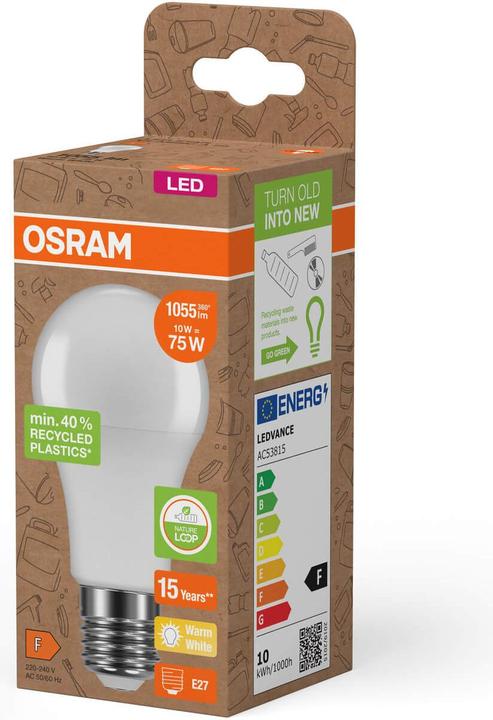 Produktbild Osram LED Pcr Lamps With Classic A (E27, 1055 lm, 1 x)