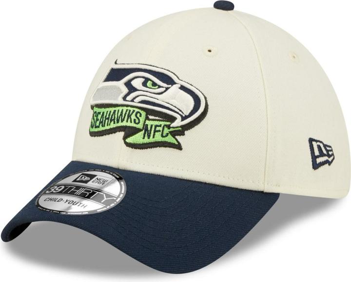 Actual product image New Era 39Thirty Enfant Cap - SIDELINE Seattle Seahawks