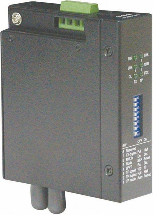 Actual product image Roline Industrial converter RJ-45, ST (Converters)