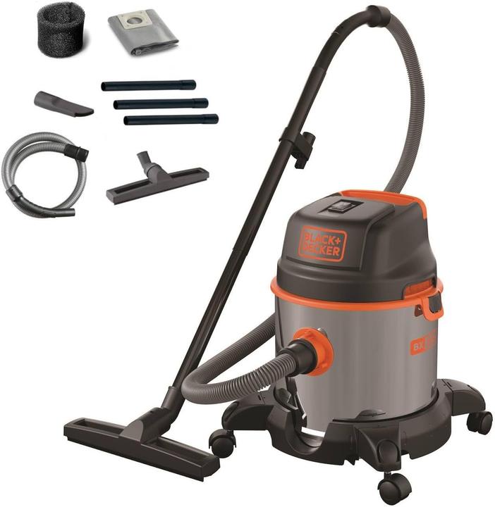 Black & Decker BlackDecker BXVC20XE Wet and Dry Vacuum Cleaner 1400 W 20 L (Nass-Trockensauger)