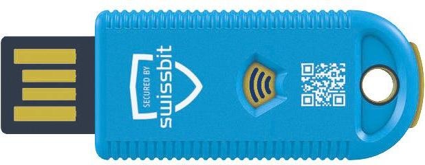 Produktbild Swissbit iShield Key FIDO2 USB/NFC Retail - Systemsicherheitsschlüssel