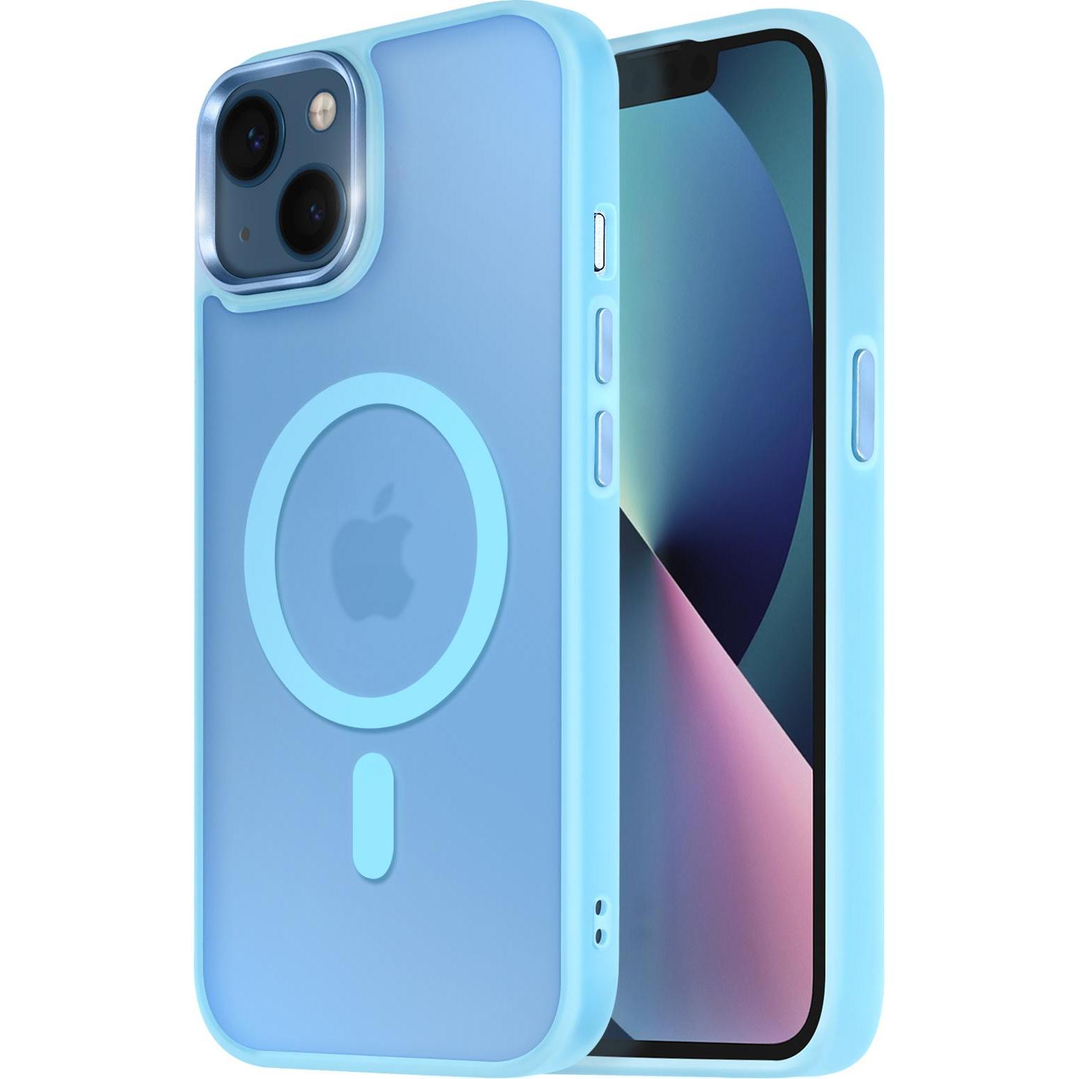 Avizar Frost Color Case (Apple iPhone 13), Smartphone Hülle, Blau